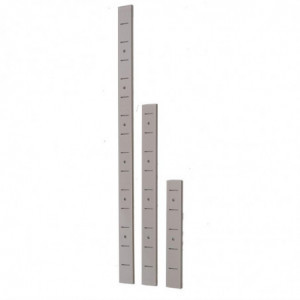 Skārda plauktu atbalsts - L 250mm - Gastro M