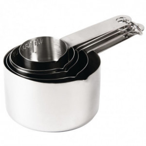 Set of 5 Measures - 30 to 250 mL - Vogue