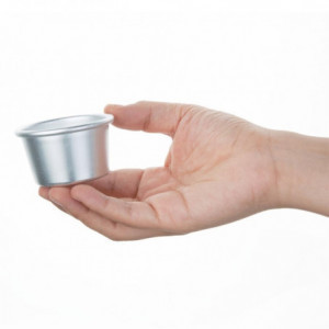 Alumīnija Dariole veidne - 85ml - Vogue