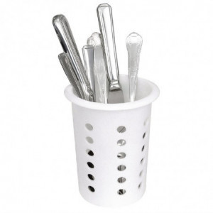 Plastmasas apaļa ēdamkaru kaste - 11,3 cm - FourniResto - Fourniresto