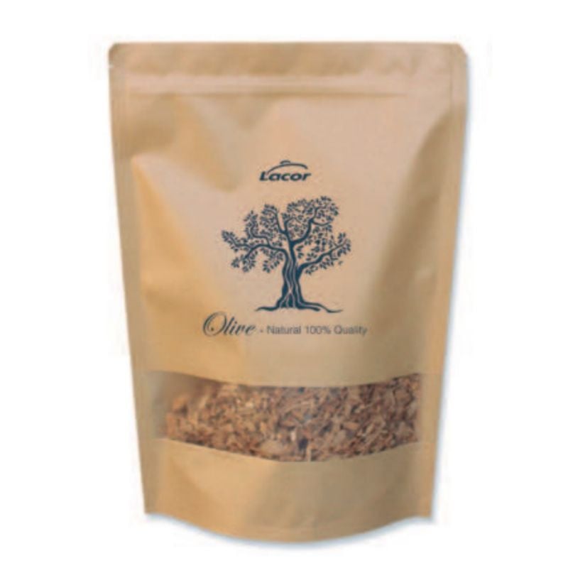 Olivju koka skaidas smidzinātājam - 600 g - Lacor Olivju koka skaidas smidzinātājam - 600 g - Lacor