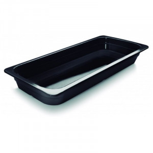Bac Gastro Melamīna Melns Gn 2/4 - H 65 mm - Lacor