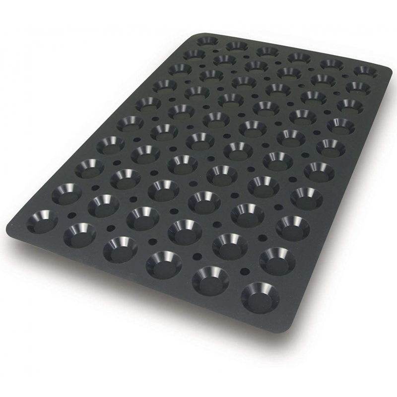 Silikona kūka formas mini-tartelette - 60 gabali - Lacor Silikona kūka formas mini-tartelette - 60 gabali - Lacor