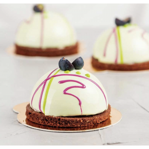 Silikona kūku veidne puslodes formā - 60 gabali - Lacor