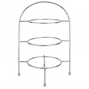 Tējas salona izstādes stends 3 šķīvjiem 210 mm - Olympia - Fourniresto