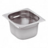Bac Gastro GN 1/6 Inox - Dziļums 100 mm - 1,6 L - FourniResto