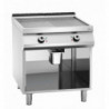 Plāksne Snacker platums 800 mm - 1/2 gluda 1/2 rievota - Elektriska