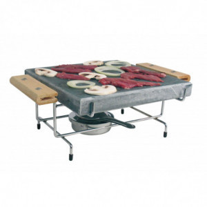 Profesionāls cepšanas akmens - 25 x 25 cm