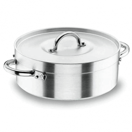 Profesionāla pannas ar vāku - Chef-Aluminio - ø 60 cm
