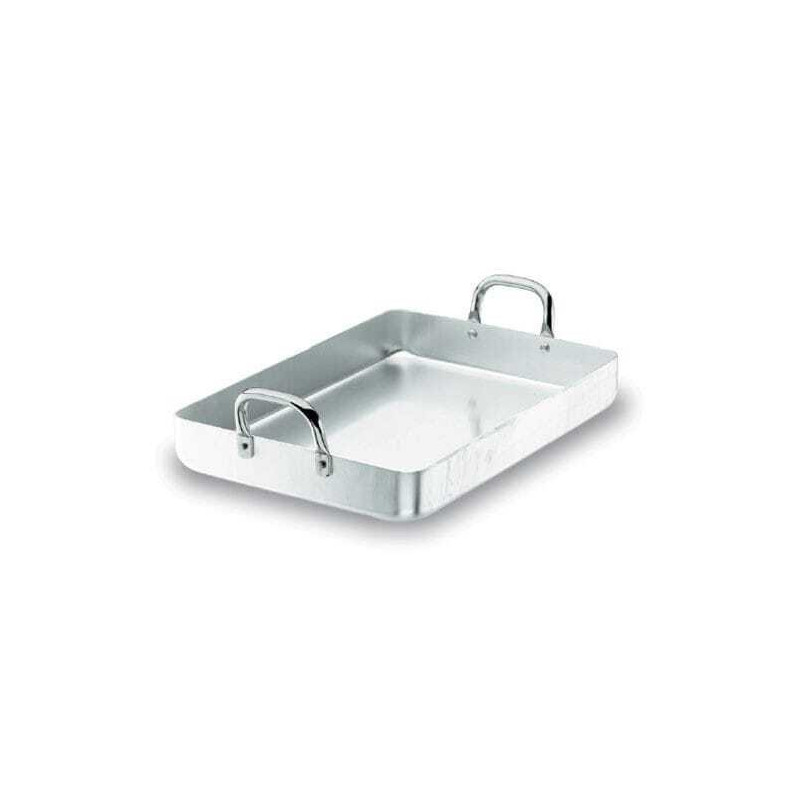 Roasting Dish with Fixed Handle - Chef Aluminum - 65 x 43 cm Roasting Dish with Fixed Handle - Chef Aluminum - 65 x 43 cm