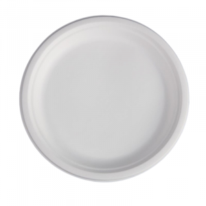 Apaļas šķīvji no bagases - 26,1 cm - Komplektā 50 - FourniResto