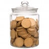 Glass Cookie Jar - 6.35 L - Olympia - Fourniresto