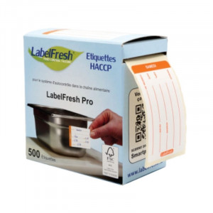Trauksmes marķējums LabelFresh Pro - Sestdiena - 70 x 45 mm - 500 gab. - LabelFresh