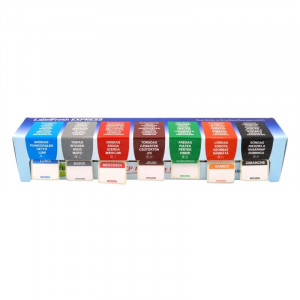 LabelFresh Express - 7 x 250 etiķetes - 60 x 65 x 320 mm - LabelFresh