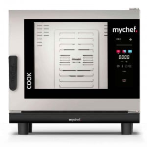 Four Mixte Cook Pro - 6 Niveaux GN 1/1 - Ferrage à Gauche - MYCHEF