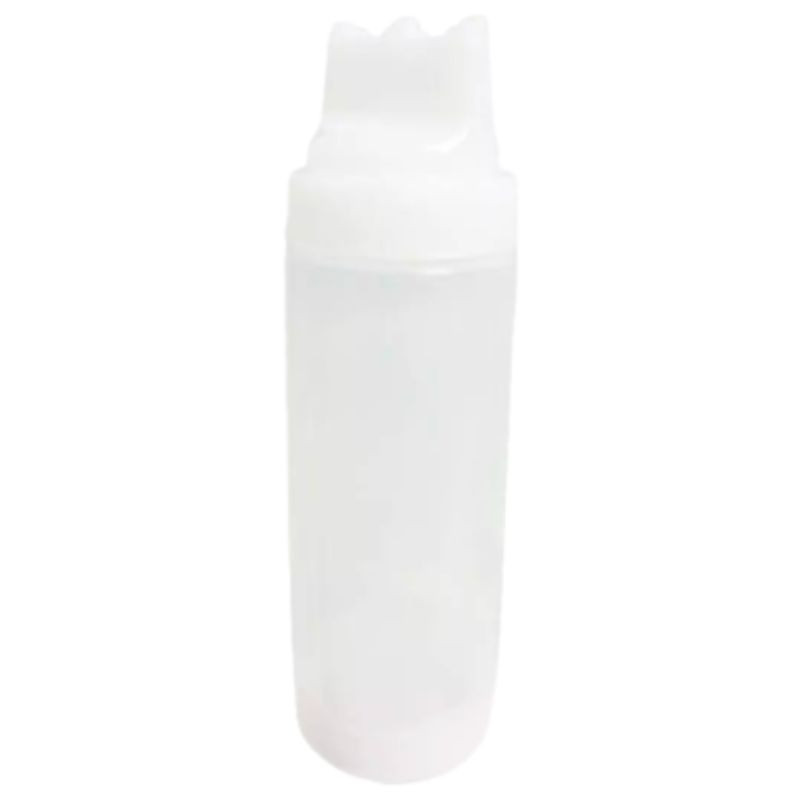 Plastmasas pudele ar 3 izlietnēm - 600 ml - ideāla restorāniem Plastmasas pudele ar 3 izlietnēm - 600 ml - ideāla restorāniem
