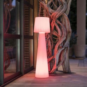 Wireless Multicolored Floor Lamp - Lady 110 cm - Lumisky