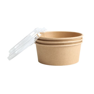 Kraft salātu bļoda - 750 ml - 300 gabalu komplekts - Dynasteel