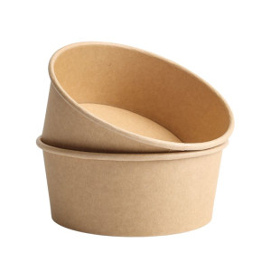 Kraft salātu bļoda - 750 ml - 300 gabalu komplekts - Dynasteel