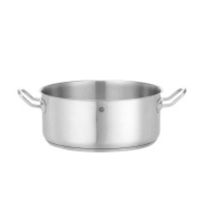 Stainless Steel Stockpot without Lid - Kitchen Line - 7.3 L - ø 280 mm - Hendi
