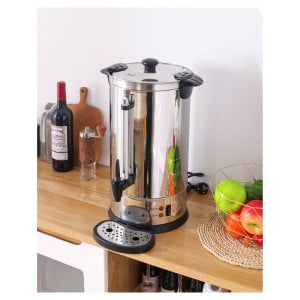 Profesionāls kafijas perkolators 7 L ar pastāvīgu filtru - 48 tases