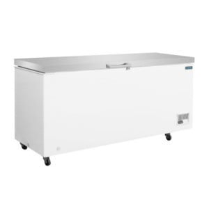 Congélateur Coffre avec Couvercle Inox - 581 L - Polar
