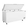 Congélateur Coffre avec Couvercle Inox - 581 L - Polar
