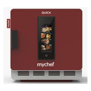 Ātrās Cepšanas Krāsns Quick 1T ar Katalītisko Filtru - Sarkana | MychefPagatavojiet gardus ēdienus rekordīsā laikā | Fo