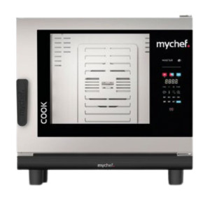 Four Mixte Cook Master - Left Opening - 6 GN 1/1 | Mychef: A high-performance professional combi oven for kitchens of p