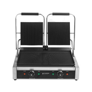 Grill Panini Double - Rievotas plāksnes - Atjaunots