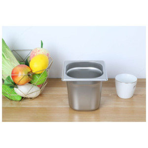 Bac Gastro GN 1/6 Inox - Dziļums 150 mm - 2,4 L - Dynasteel