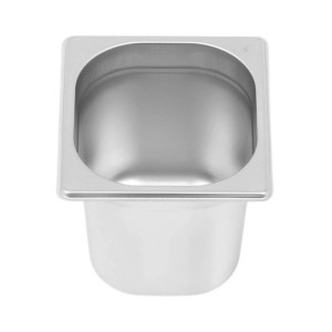 Bac Gastro GN 1/6 Inox - Dziļums 150 mm - 2,4 L - Dynasteel