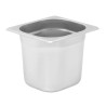 Bac Gastro GN 1/6 Inox - Dziļums 150 mm - 2,4 L - Dynasteel