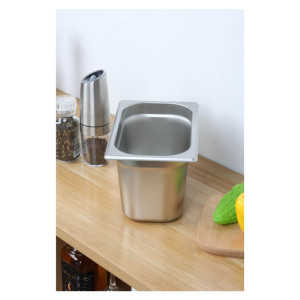 Bac Gastro GN 1/4 Inox - Dziļums 150 mm - 4 L - Dynasteel