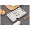 Dynasteel GN 1/4 stainless steel lid for Gastronorm container