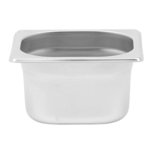 Bac Gastro GN 1/6 Inox - Dziļums 100 mm - 1,6 L - Dynasteel