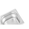 Bac Gastro GN 1/6 Inox - Dziļums 100 mm - 1,6 L - Dynasteel