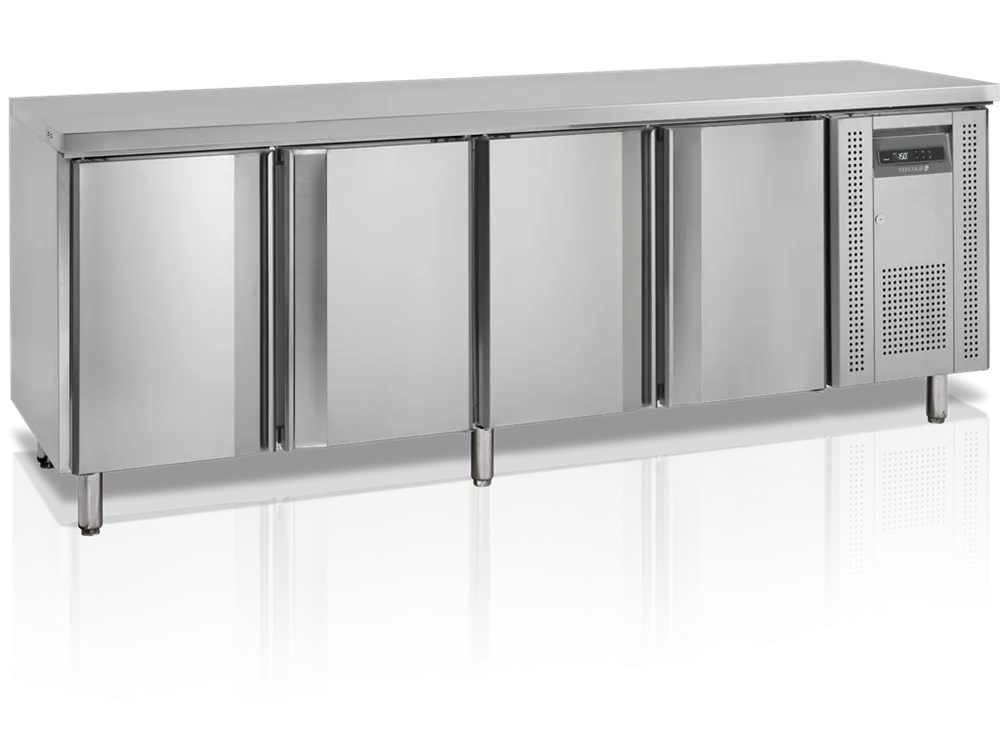 Uzkodu letes dzesētājs - 4 durvis - 460 L