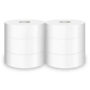 Tualete papīrs Maxi Jumbo 300 m - 6 gabalu komplekts