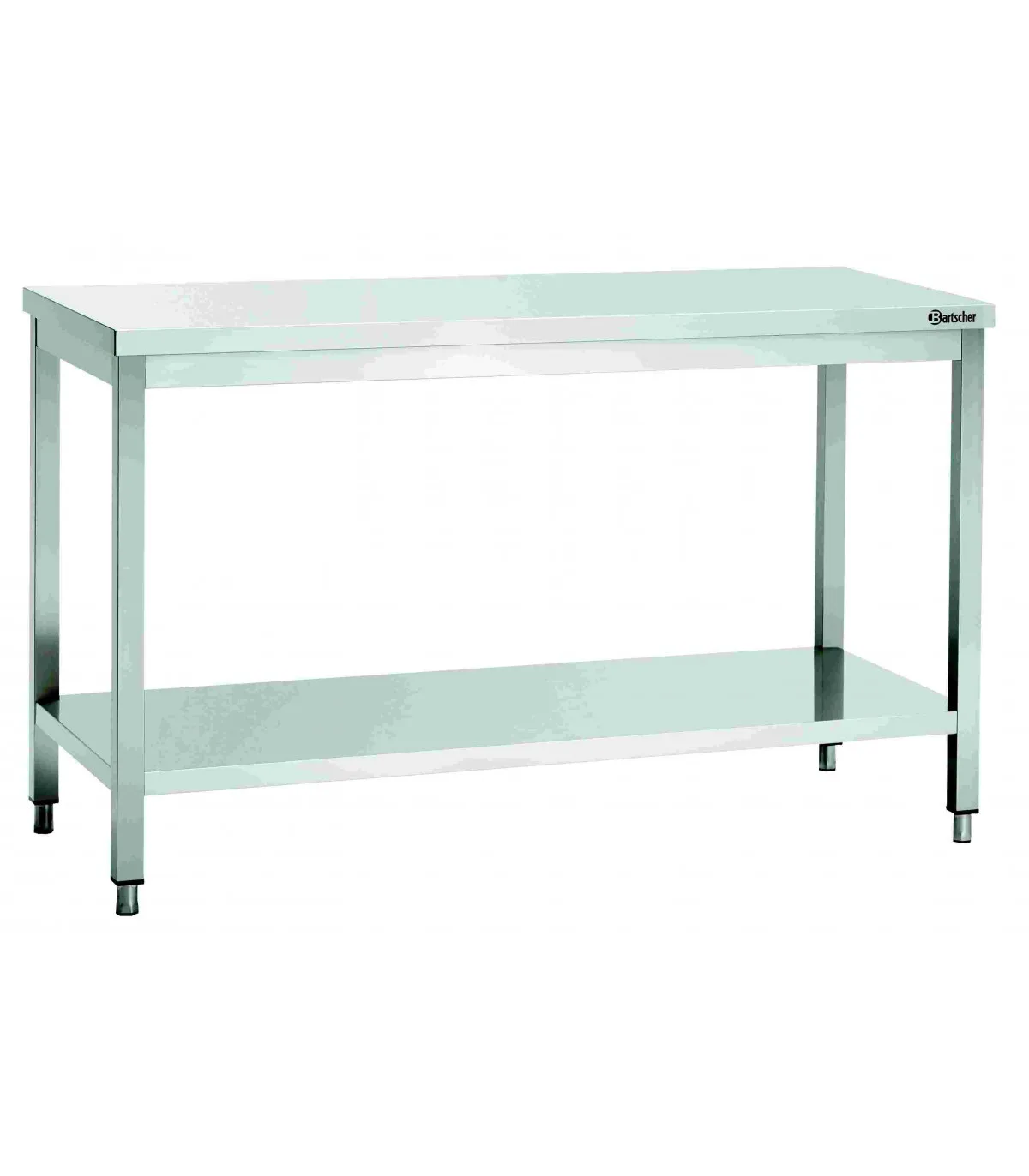 Nerūsējošā tērauda galds - L 1300 x P 700 mm