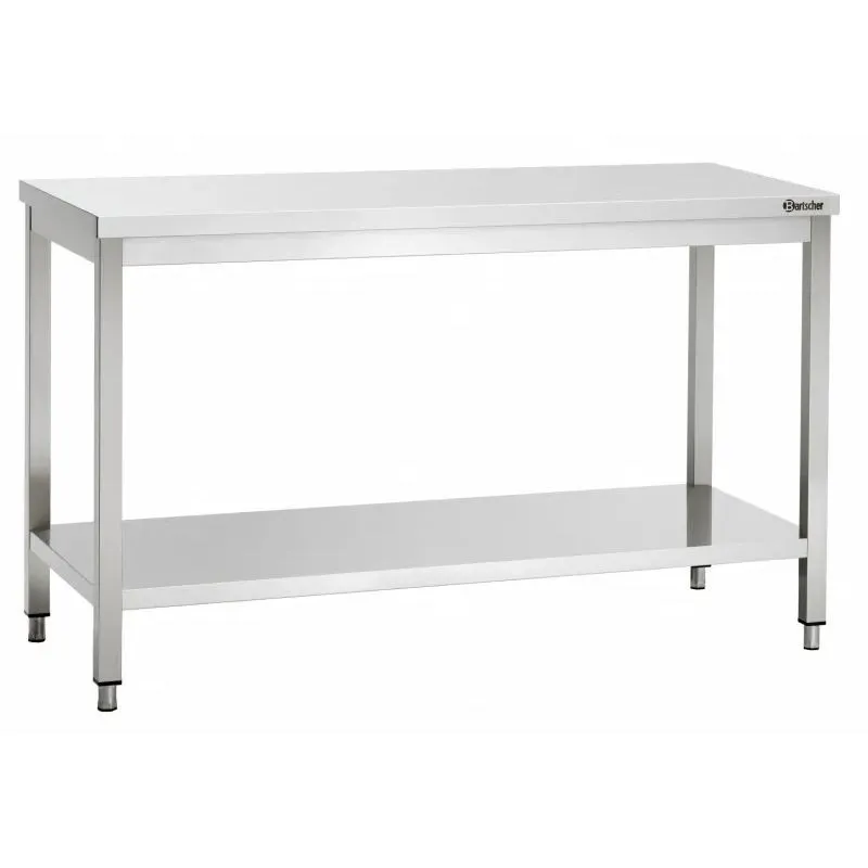 Nerūsējošā tērauda galds - L 1600 x P 600 mm