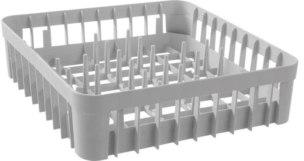 Glāžu plaukts ar atbalsta stieņiem - 40 x 40