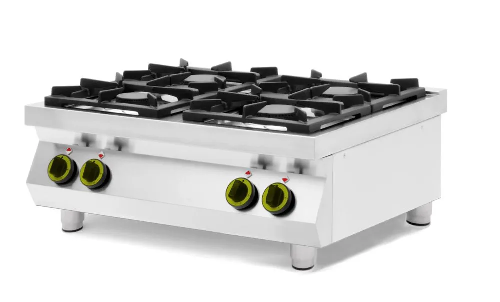 Gāzes plīts Kitchen Line - 4 degļi