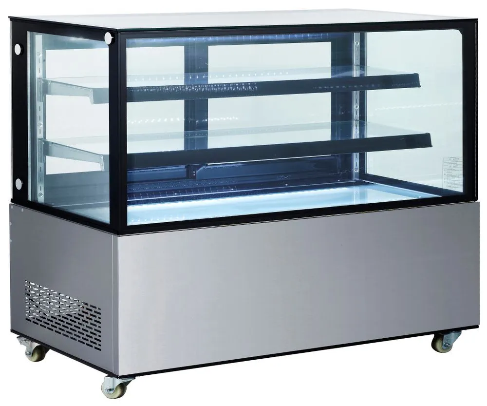 Refrigerētais vitrīns ar 2 plauktiem - 510 L