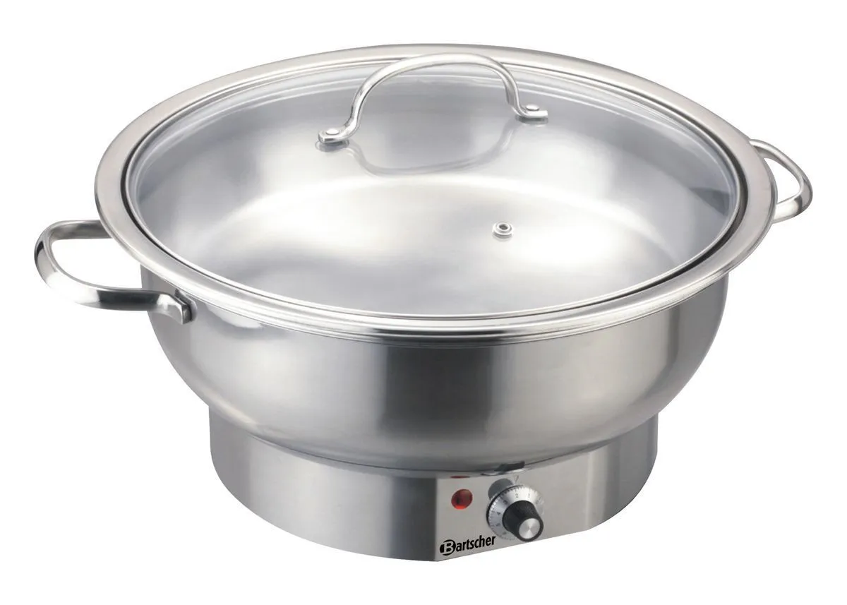Elektriskais apsildāmais trauks apaļš 3,8 L - Ø 330 mm