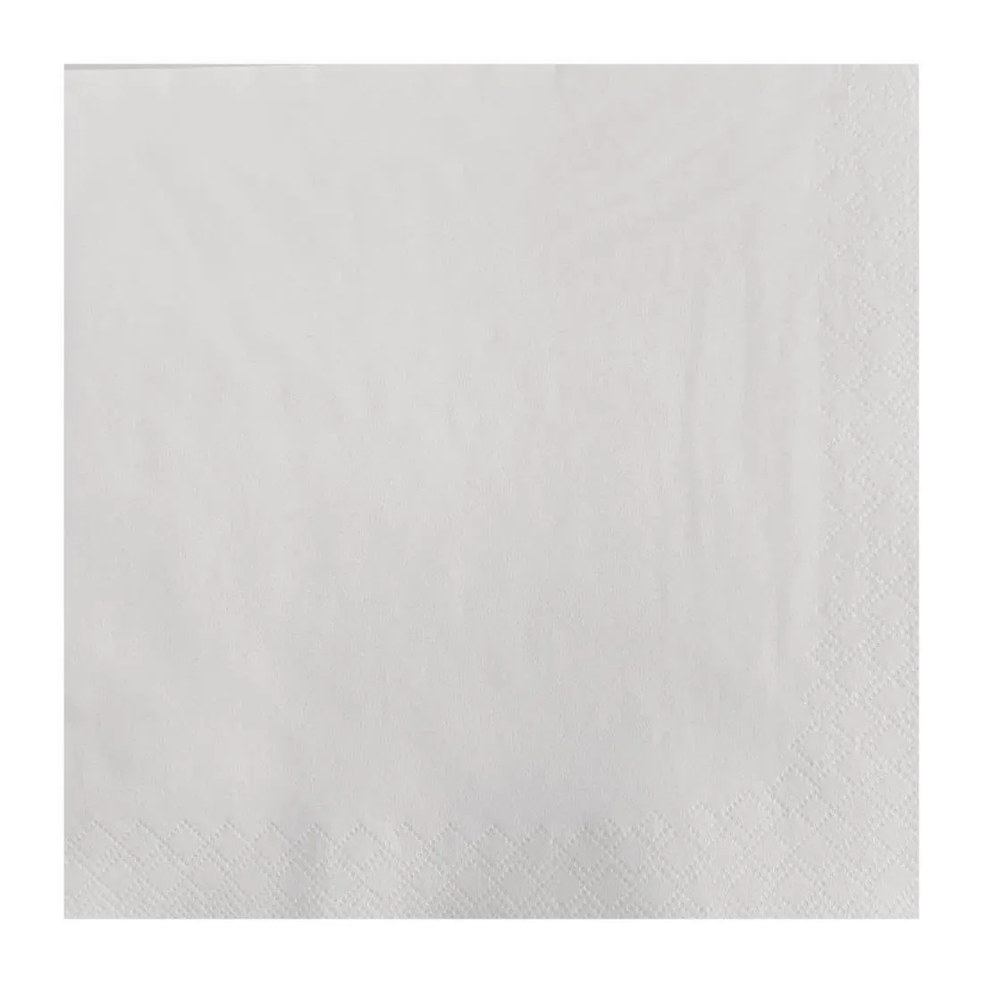 Profesionāla baltā 3 slāņu papīra salvetes - 400 x 400 mm - 4 x 250 gabali.