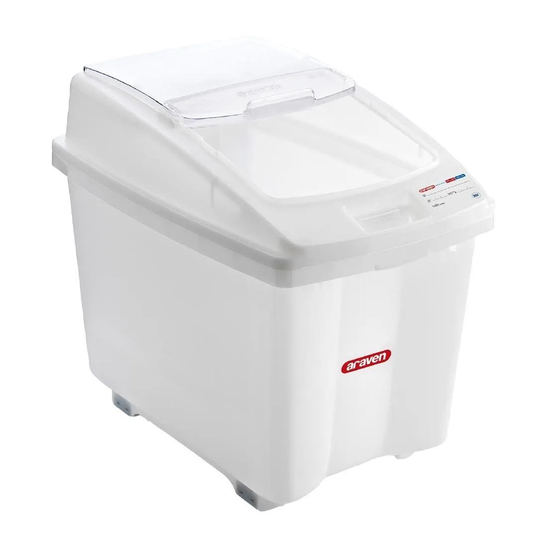 Caurspīdīga sastāvdaļu kaste - 80 L