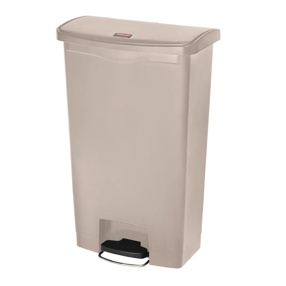 Atkritumu tvertne ar pedāļu Slim Jim Beige- 68L