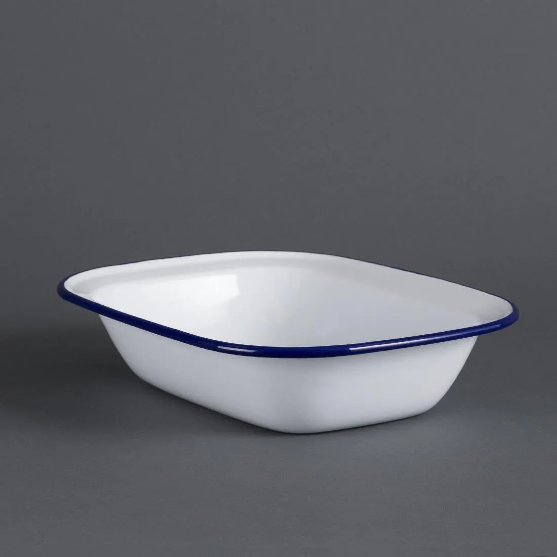 Plakans no emaljēta tērauda 280x190x55 mm - 6 gabali