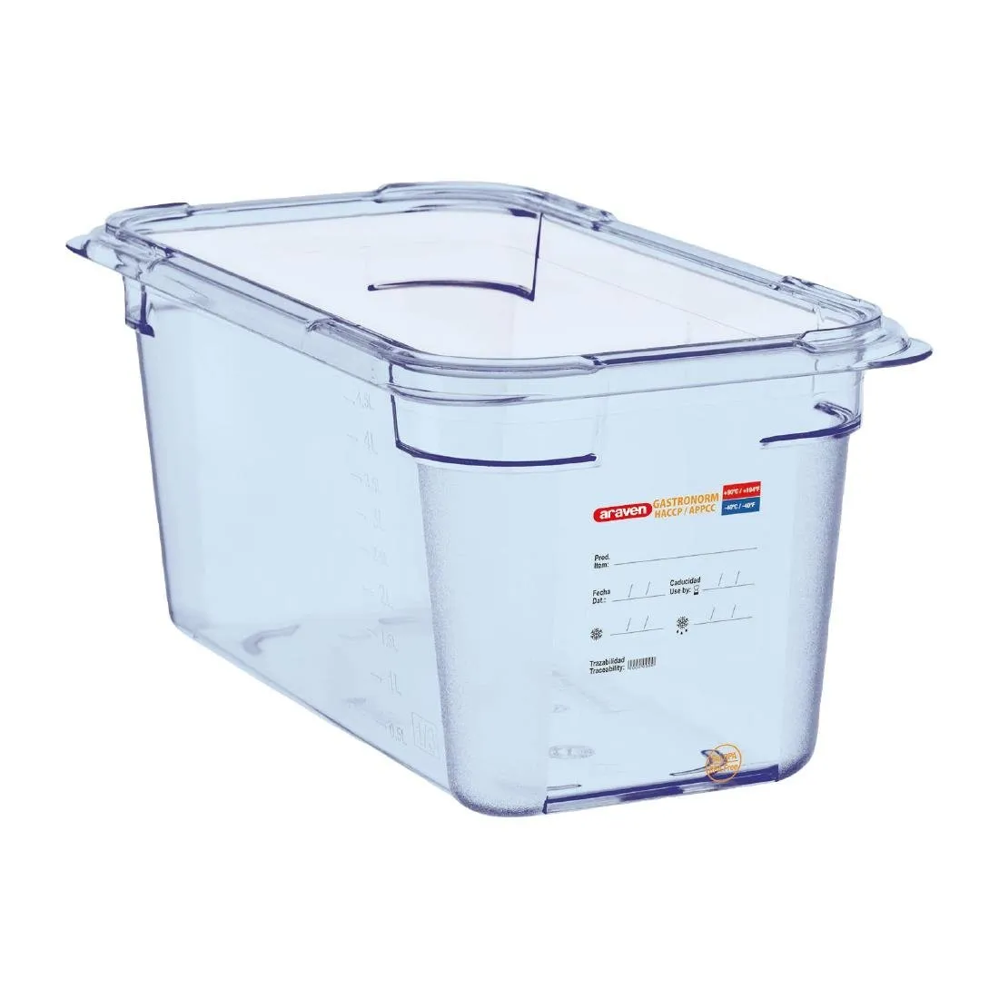 Boîte Hermétique Bleue Abs Gn1/3 150Mm